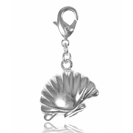 Charm coquillage plaqué argent 