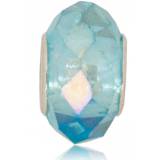 Charms Boule cristal Bleu Xisto