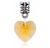 Charms-coeur-jaune Xotil