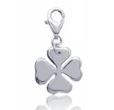 Charms mousqueton trefle