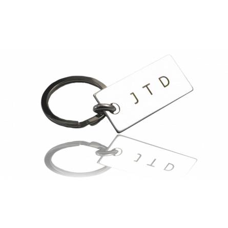 Chaveiros masculino prata JTD 