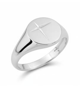 Bague Homme Argent Adron