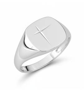 Bague Homme Argent Hudon