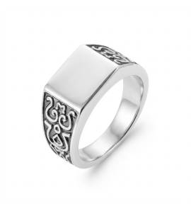 Bague Homme Argent Maykia