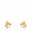 Children gold plated Cheval espérance earring mini