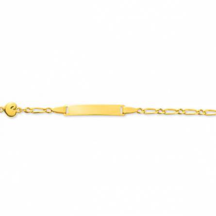 Children gold plated Destin d'amour hearts bracelet