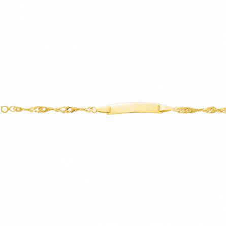 Children gold plated Torsade enchantée singapore bracelet