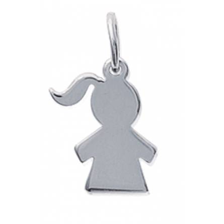 Children silver Bambinette pendant