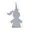 Children silver Bambinette pendant mini