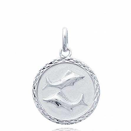 Children silver medaillon pendant