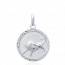 Children silver medaillon pendant mini