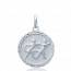 Children silver medaillon pendant mini