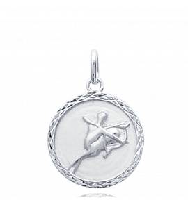 Children silver medaillon pendant