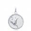 Children silver medaillon pendant mini