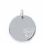 Children silver Nourson circular pendant mini