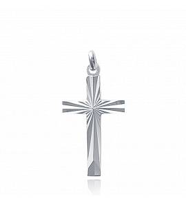Children silver Saint Basle crosses pendant