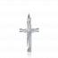 Children silver Saint Basle crosses pendant mini