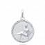 Children silver Vierge medaillon pendant mini