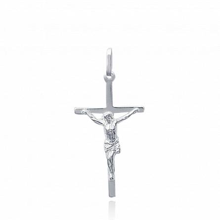 Ciondolo bambino argento Jacinthe croix