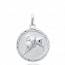 Ciondolo bambino argento medaillon mini