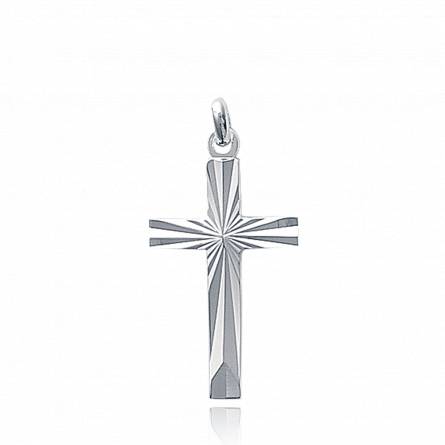 Ciondolo bambino argento Saint Basle croix