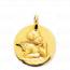 Ciondolo bambino oro Ange Raphael médaillon medaillon mini