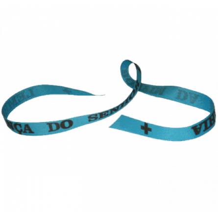 Cloth Senhor do Bomfim Turquoise blue bracelet