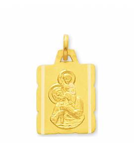 Murat-paris Joyas Para Hombre Saint Christophe parchemin