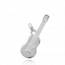 Colgante mujer plata Guitare mini