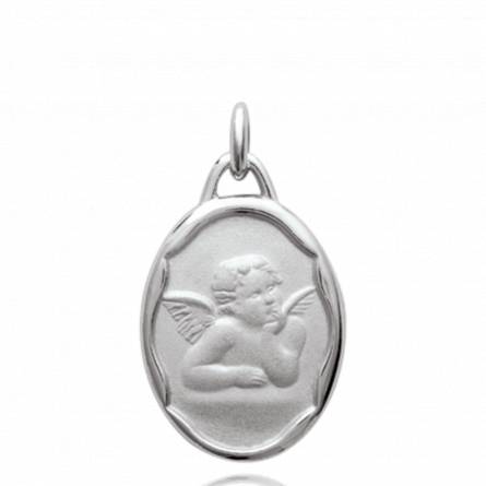 Colgante mujer plata Raziel angel