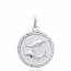 Colgante  niño plata medaillon mini