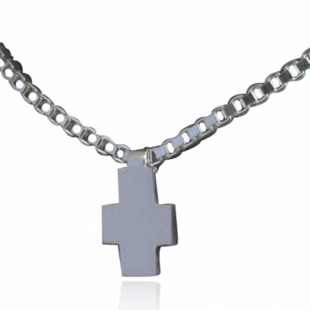 Collar hombre plata Monacale 