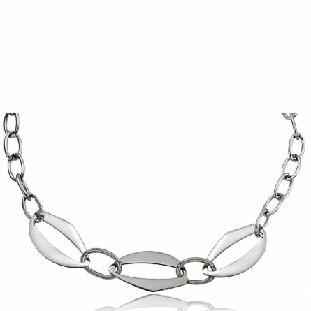 Collar mujer acero Design 
