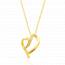 Collar mujer oro Adine corazón mini