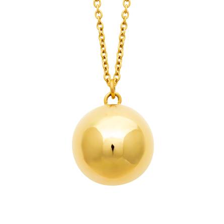 Collier Bola femme acier Asania ronde