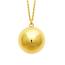 Collier Bola femme acier Shaineze ronde mini