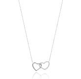 Collier coeur combiné grandiose