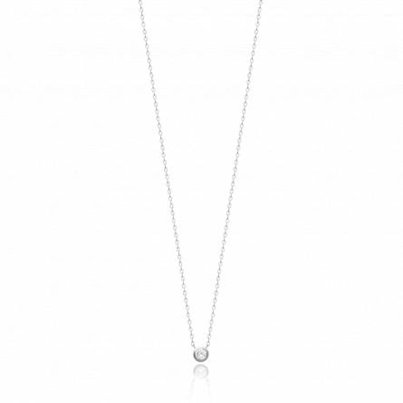 Collier femme argent Cinala