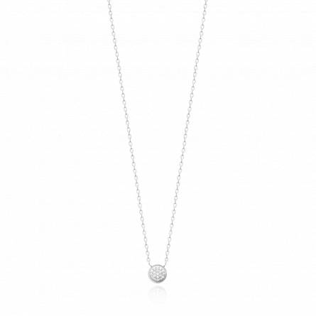 Collier femme argent Felia ronde serpent