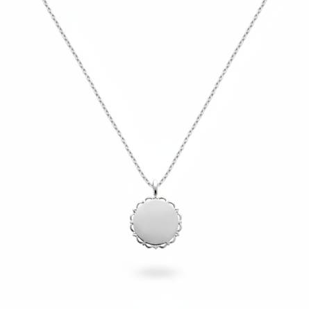 Collier femme argent Ferez ronde