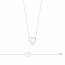 Collier femme argent Saphon coeur 2