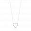 Collier femme argent Saphon coeur mini