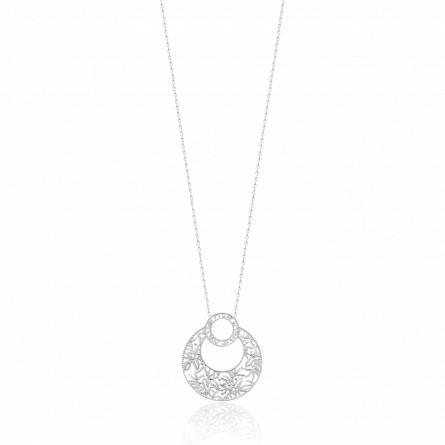 Collier femme argent Toihirou ronde