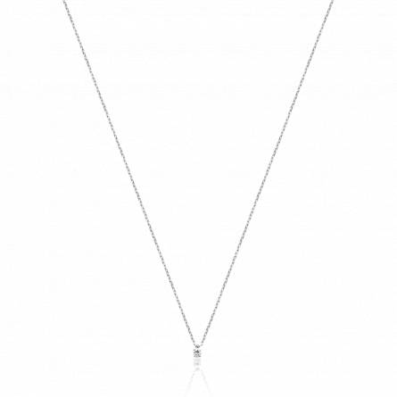 Collier femme argent Trega