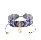 Collier femme perle noir