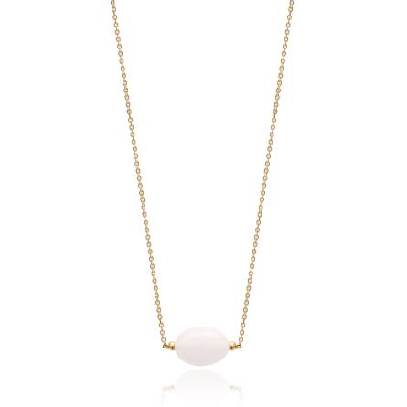 Collier femme plaqué or Azrea