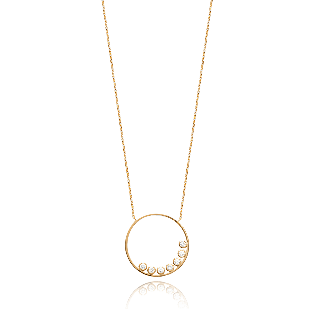 Halsketten Rund Frauen Lucette Goldplattiert Bijoux En Vogue