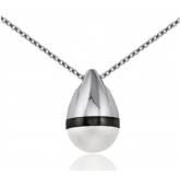 Collier goutte enperlée