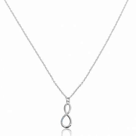 Collier Infinity strass
