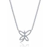 Collier libellule diamantée